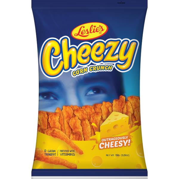 Leslie Cheezy Corn Crunch Cheesy 150g