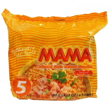 Mama Pork Noodles 60g x 5pk