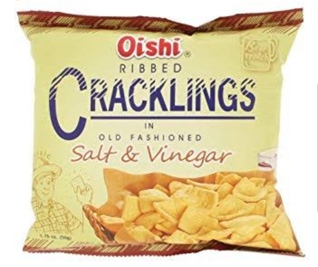 Oishi Ribbed Crackling 50g
