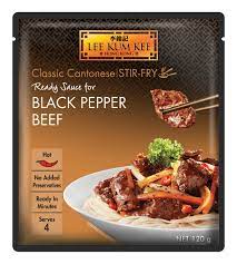 Lee Kum Kee Ready Sauce Black Pepper Beef 120g