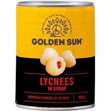 Golden Sun Gluten Free Lychees in Syrup 565g