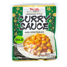 S&B Curry Sauce With Vegetable Mild 210g