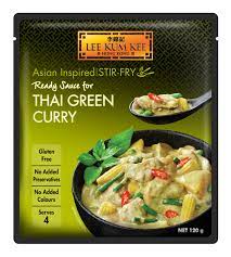 Lee Kum Kee Ready Sauce Thai Green Curry 110g
