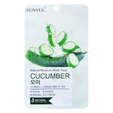 Eunyul Natural Moisture Mask Pack Cucumber 10pk