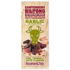 Canterbury Biltong Garlic Jerky 100g