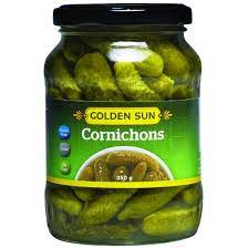 Golden Sun Gluten Free Cornichons 350g