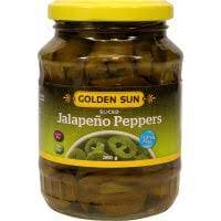 Golden Sun Gluten Free Sliced Jalapeno Peppers 360g