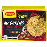 Maggi Fusion Instant Noodles Mi Goreng Hot & Spicy 5pk