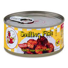 Smiling Fish Fried Fish with Chili 90g