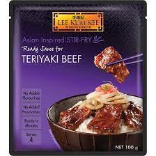Lee Kum Kee Ready Sauce Teriyaki Beef 100g