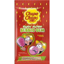 Chupa Chups Fairy Floss Bubble Gum 11g