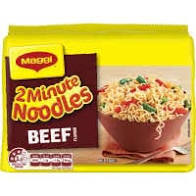 Maggi 2 Minute Instant Noodles Beef 5pk