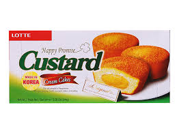 Lotte Custard Cake 144g